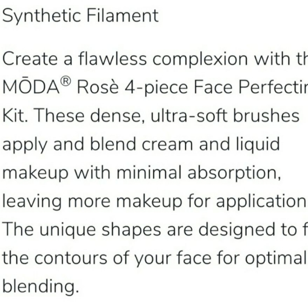 MŌDA® Rosè 4PC Face Perfecting Kit - Picture 13 of 17